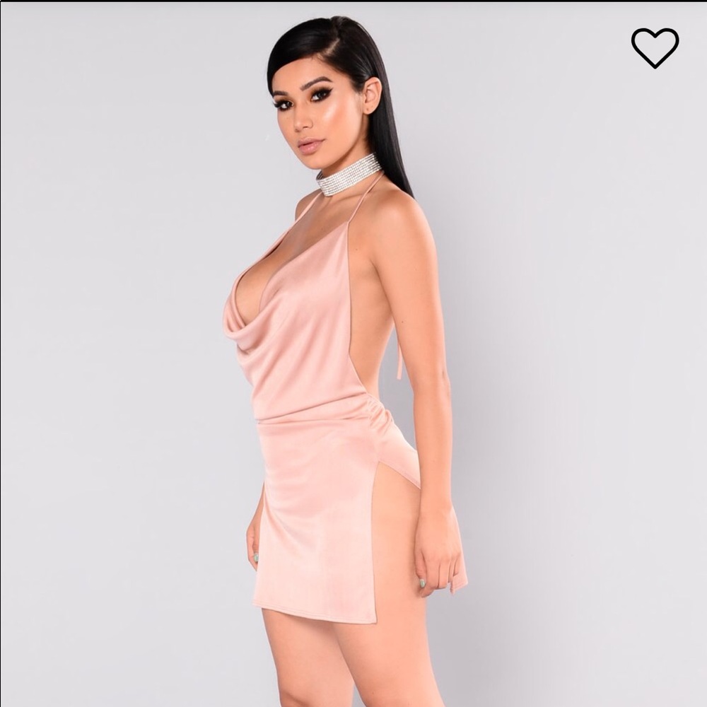 PeekaBoo dress - Mauve